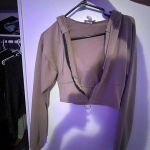 Cropped sweater
